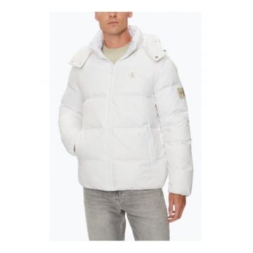 Geaca din puf barbati - Essentials J30J325946 - croiala Regular fit - Alb - Alb