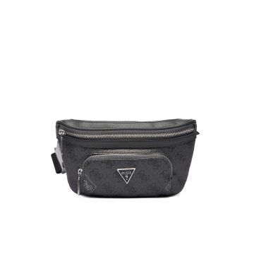 Geanta barbati  BWH HMMICT P5431 - piele ecologica - neagra