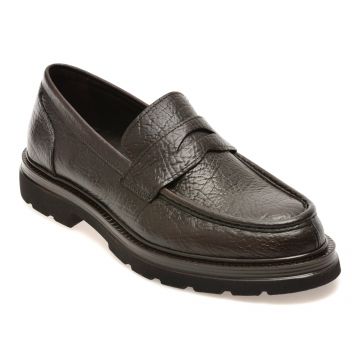 Mocasini eleganti OTTER maro, 25M36, din piele naturala