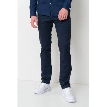 Pantaloni chino slim fit - Bleumarin