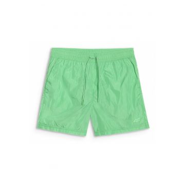 Pantaloni scurti barbati -  casual - verde - bumbac