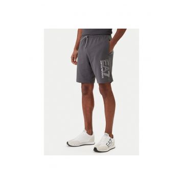 Pantaloni scurti sport Barbati -  Gri - Bumbac