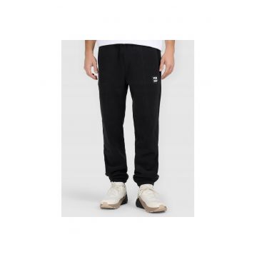 Pantaloni sport barbati -  poliester - negru