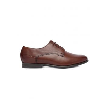 Pantofi barbati -  piele naturala - culoarea maro