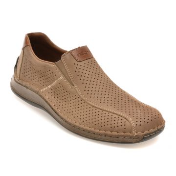 Pantofi RIEKER gri, 5272, din piele naturala