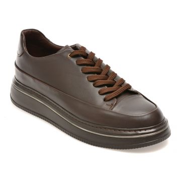Pantofi sport GRYXX maro, TRLT12, din piele naturala