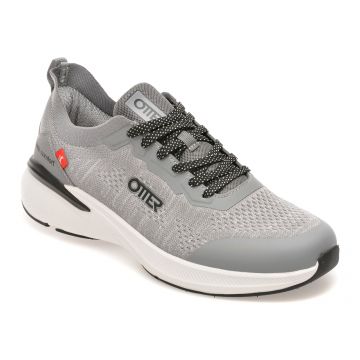 Pantofi sport OTTER gri, 30359, din material textil