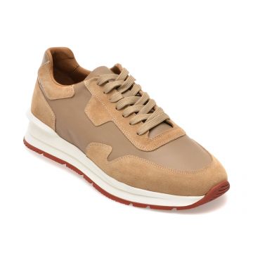 Pantofi sport RELAX maro, 16331, din piele naturala