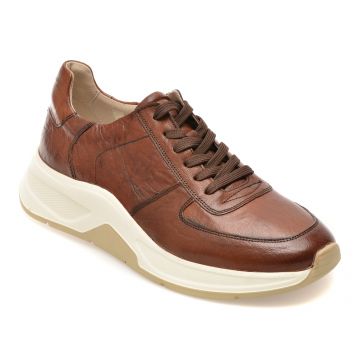 Pantofi sport RELAX maro, 2606, din piele naturala