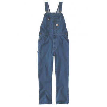 Salopeta  denim - croiala lejera - culoare albastra - bumbac