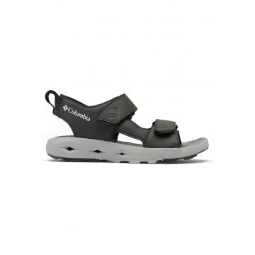 Sandale unisex -  piele ecologica - negru - 39 EU -