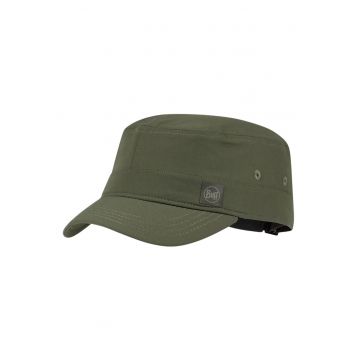 Sapca militara din 90% nylon si 10% elastan - protectie solara UPF 50 - reglabila cu banda interna absorbanta - Military Cap Solid - khaki -