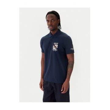 Tricou barbati -  bumbac - bleumarin - 95% bumbac - 5% elastan