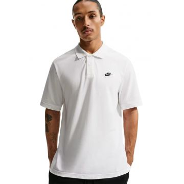 Tricou  Club SS Polo Pique 61706 - Alb