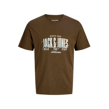 Tricou JACK &JONES Aero Crew Neck 62089 - Maro