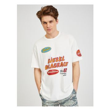Tricou lejer cu imprimeu logo -