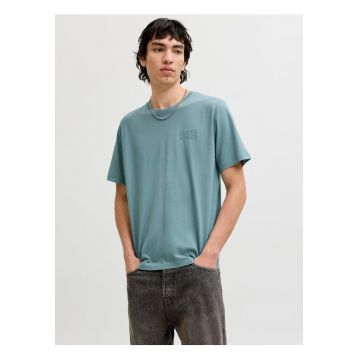 Tricou simplu - barbati - din 100% bumbac - Regular Fit - JJECORP - Verde deschis -