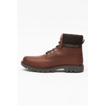 Bocanci impermeaili de piele Colorado - Maro cognac