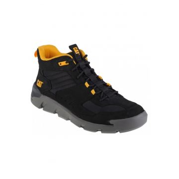 Ghete barbati  Crail Sport Mid - piele nabuc/nailon - negru - Negru