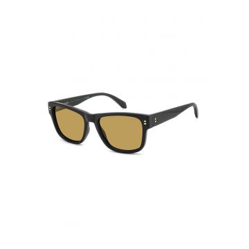 Ochelari de soare patrati cu lentile polarizate - Negru stins