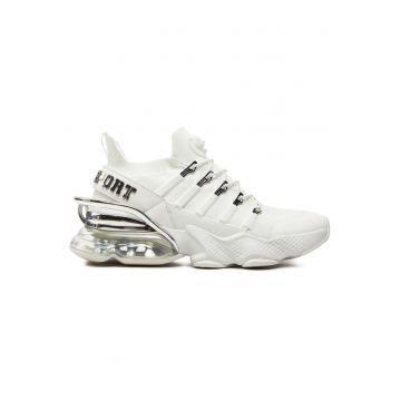 Pantofi sport barbati -  adidasi alergare - alb - textil -