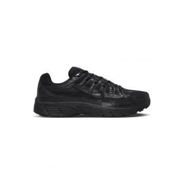Pantofi sport cu insertii din plasa P-60000 - Negru