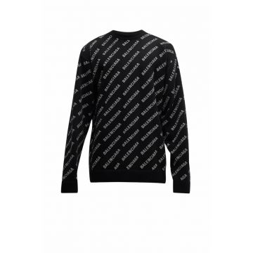 Pulover barbati -  Allover - Negru