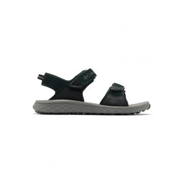 Sandale barbat -  piele naturala - negru - 48 EU -