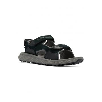 Sandale barbati  2121571 - Piele naturala - Negru - Negru
