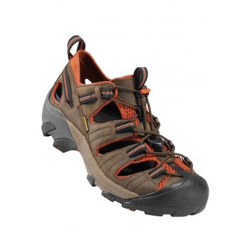 Sandale barbati -  C120300040407S85 - Piele intoarsa - Maro/Negru