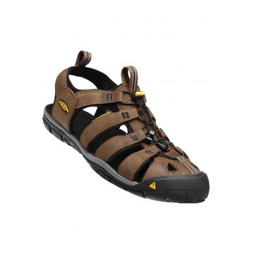 Sandale barbati -  KEN1201079401S9 - Piele intoarsa - Negru/Maro