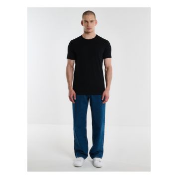 Tricou barbatesc cu maneca scurta negru Classac 906