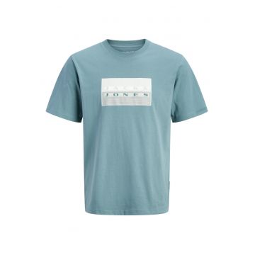 Tricou Barbati -  Albastru - Verde - Bumbac