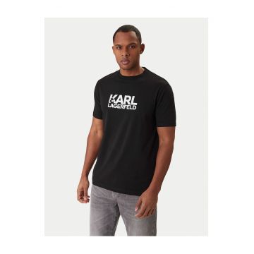 Tricou Barbati  Bumbac - Negru -