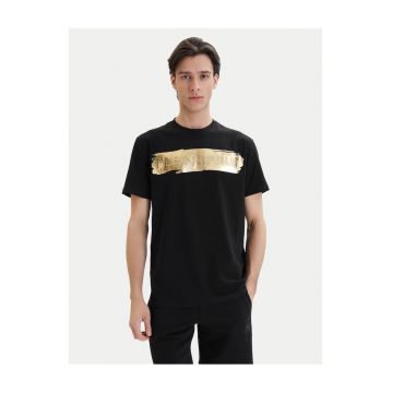 Tricou Barbati -  Bumbac - Negru