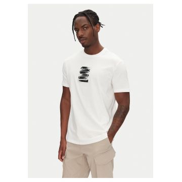 Tricou pentru barbati  Alb - Bumbac