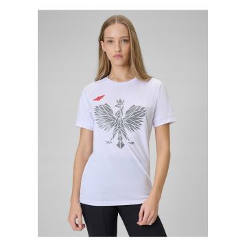 Tricou unisex -  alb - uscare rapida - imprimeu