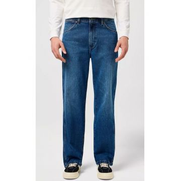Blugi barbati -  LOOSE STRAIGHT - bumbac 100% - albastru
