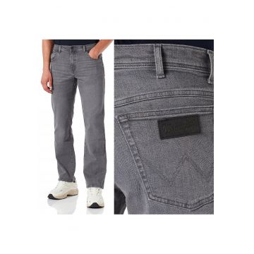 Blugi barbati Wrangler  821 - drepti - gri - W40 L30