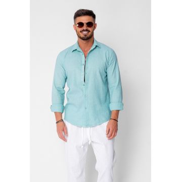 Camasa din 100% In Mint New 21512 - Verde menta
