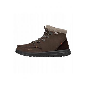Ghete Chelsea de piele naturala pentru Barbati  Bradley Boot Leather - Maro - Maro