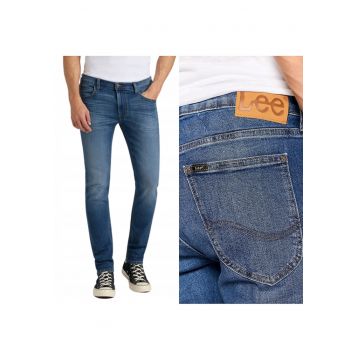 LUKE slim Fresh BLUGI stramti - conici - de culoare inchisa - W30 L36