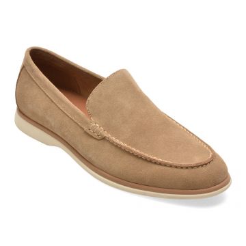 Mocasini ALDO bej, 14245052, din piele intoarsa