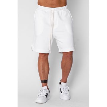 Pantaloni scurti Kobe Oversized Off White 21476 - Alb