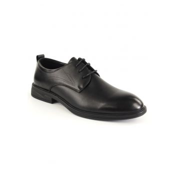 Pantofi barbati piele naturala 7CCJ80001A 01 N - Negru