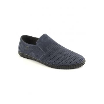 Pantofi barbati vara piele naturala 85DT80005C 42 2 - Albastru