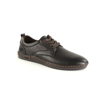 Pantofi barbati vara piele naturala 85DT80010B C4 N - Maro