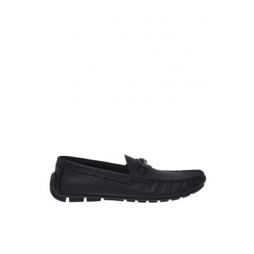 Pantofi loafer din piele Tumble - Maro