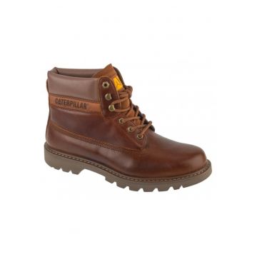 Pantofi sport barbati P726360 -  Maro - Piele naturala