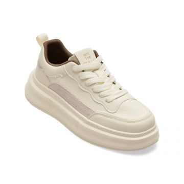 Pantofi sport BITE THE BULLET albi, 9025, din piele ecologica